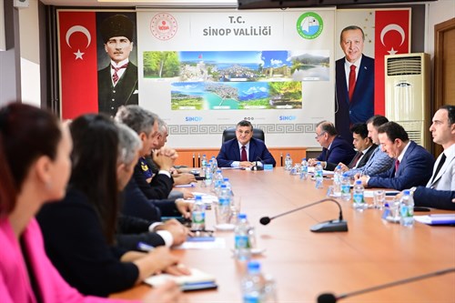  29 Ekim Cumhuriyet Bayramımızın 100. Yıl Kutlamaları Hazırlık Toplantısı, Valimiz Sayın Dr. Mustafa Özarslan’ın Başkanlığında Gerçekleştirildi. 